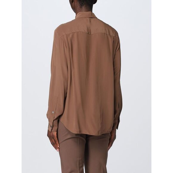 Theory Shirt Woman Brown